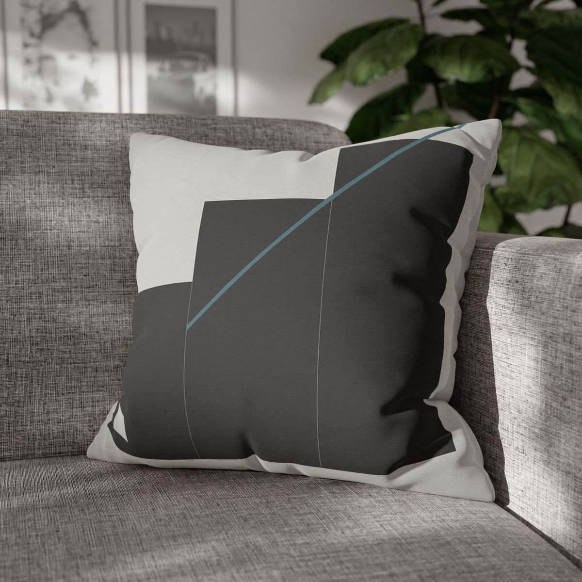 Stepped Rectangles With Quiet Diagonal stylish decorative pillowcases