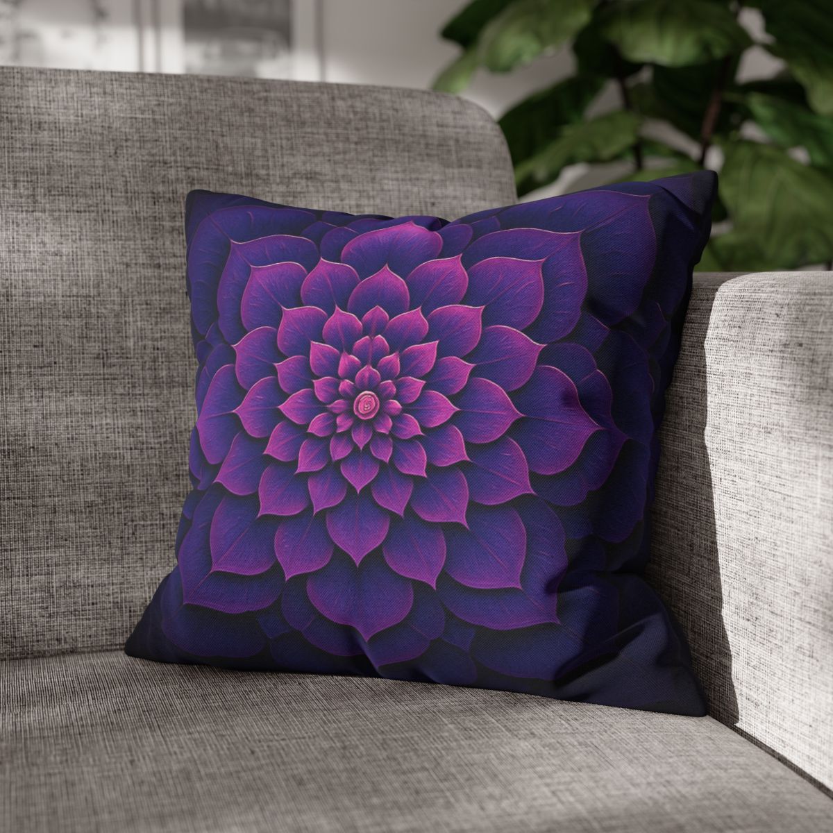 Bloom Ripple Mandala trendy patterned pillow cases
