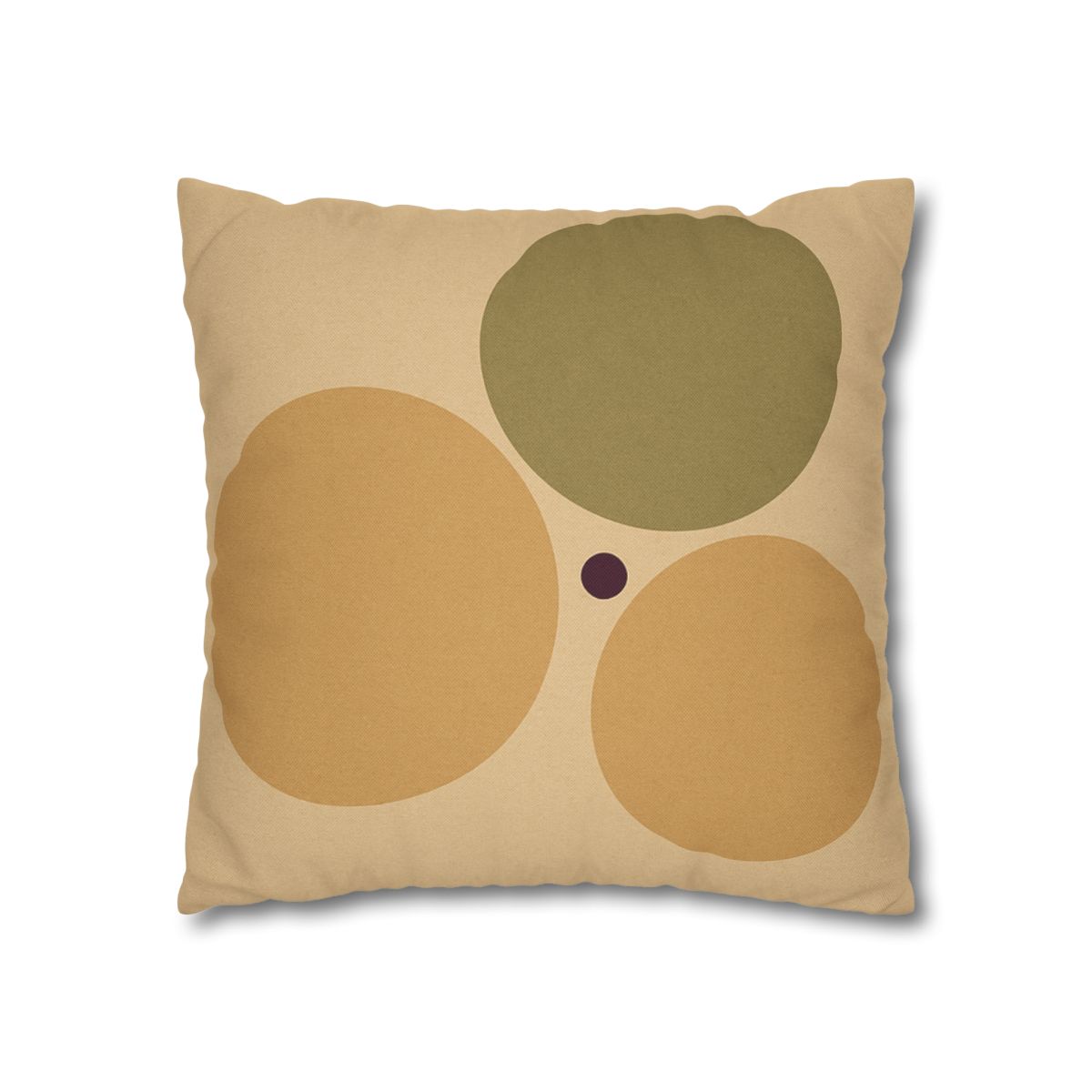 Clustered Three Circles With Quiet Gap trendy patterned pillow cases
