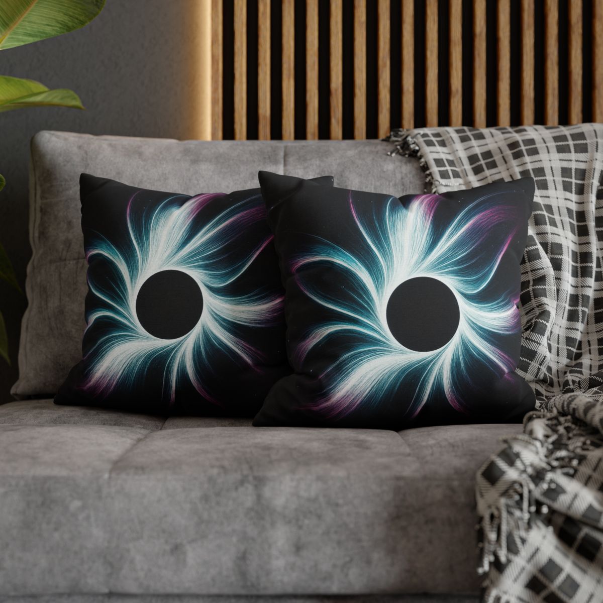Gravitational Halo Bloom trendy patterned pillow cases