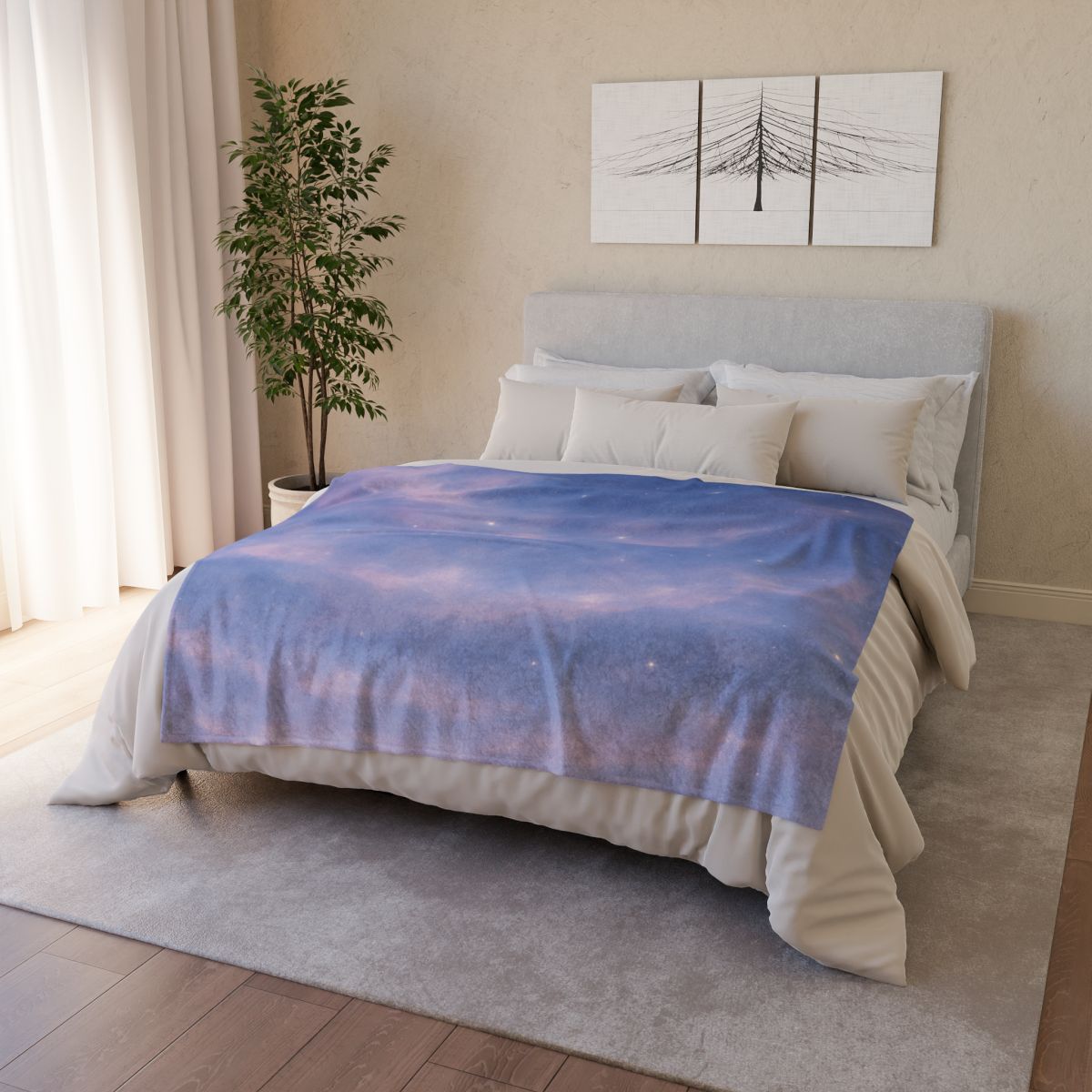 Photon Mist Serenade soft fleece blankets