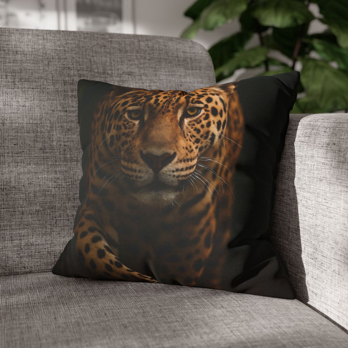 Shadow Mosaic Jaguar comfortable bedding pillow covers