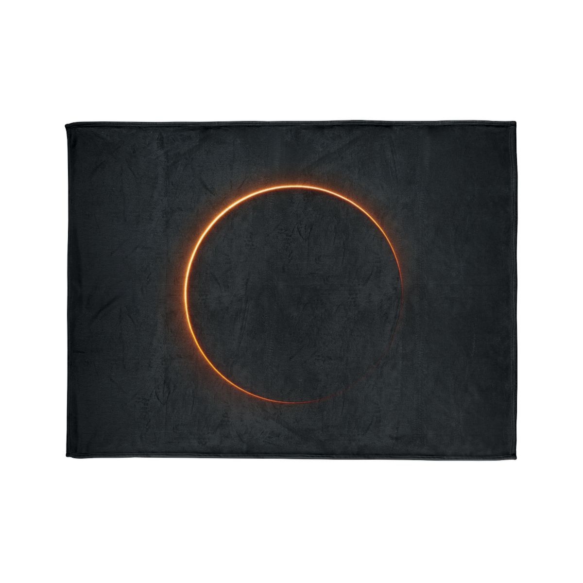 Void Horizon Silhouette Bloom stylish throw blankets
