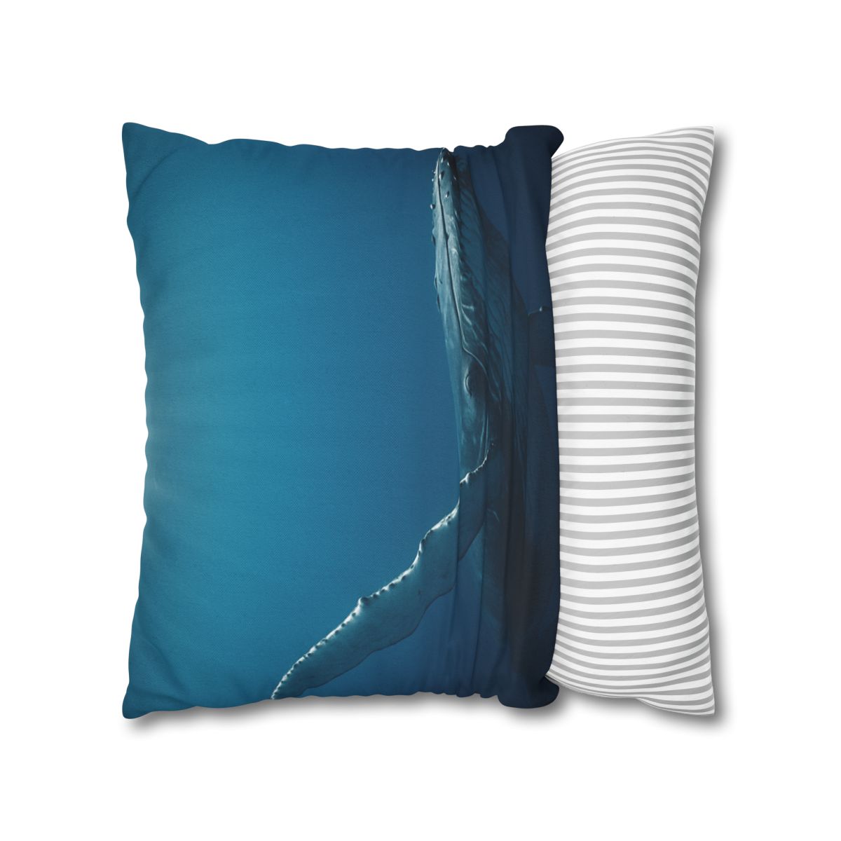 Nebula Dive Humpback Whale soft cotton pillow cases