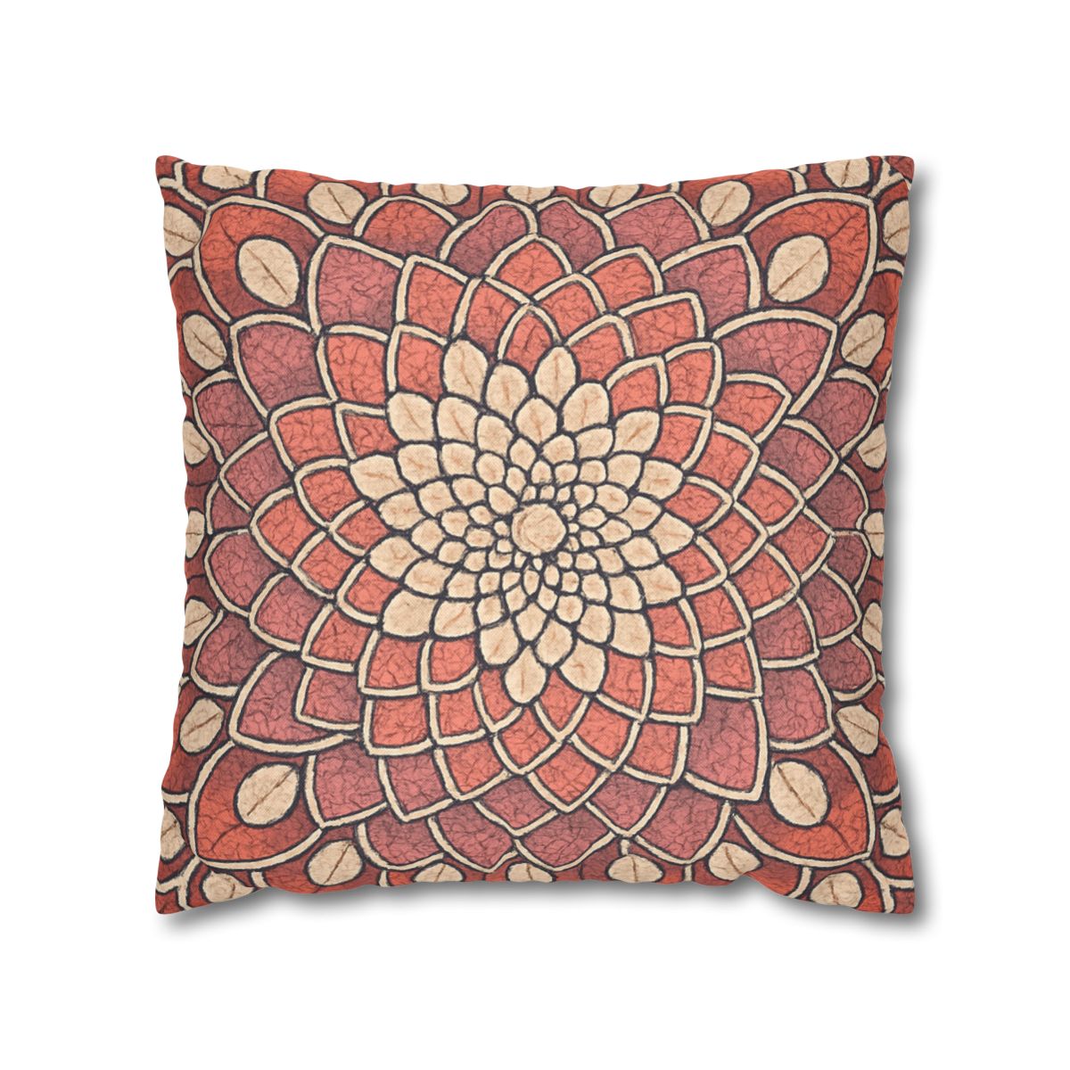 Bud Mosaic Fractal Bloom unique gift pillow cases