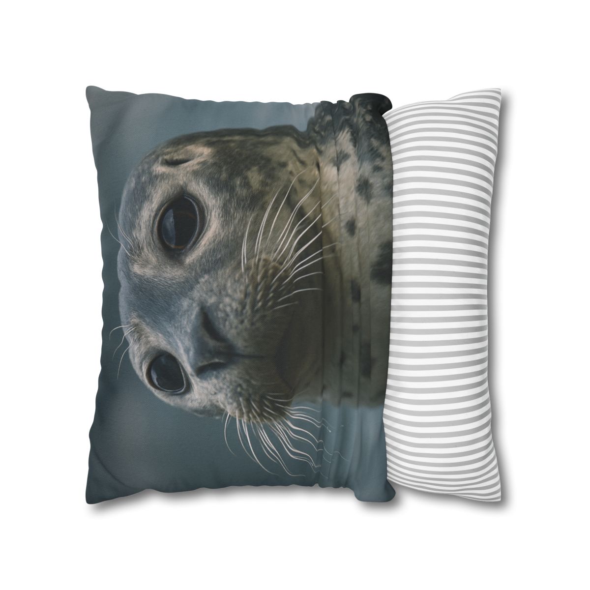 Harbor Seal Serene Gaze trendy patterned pillow cases