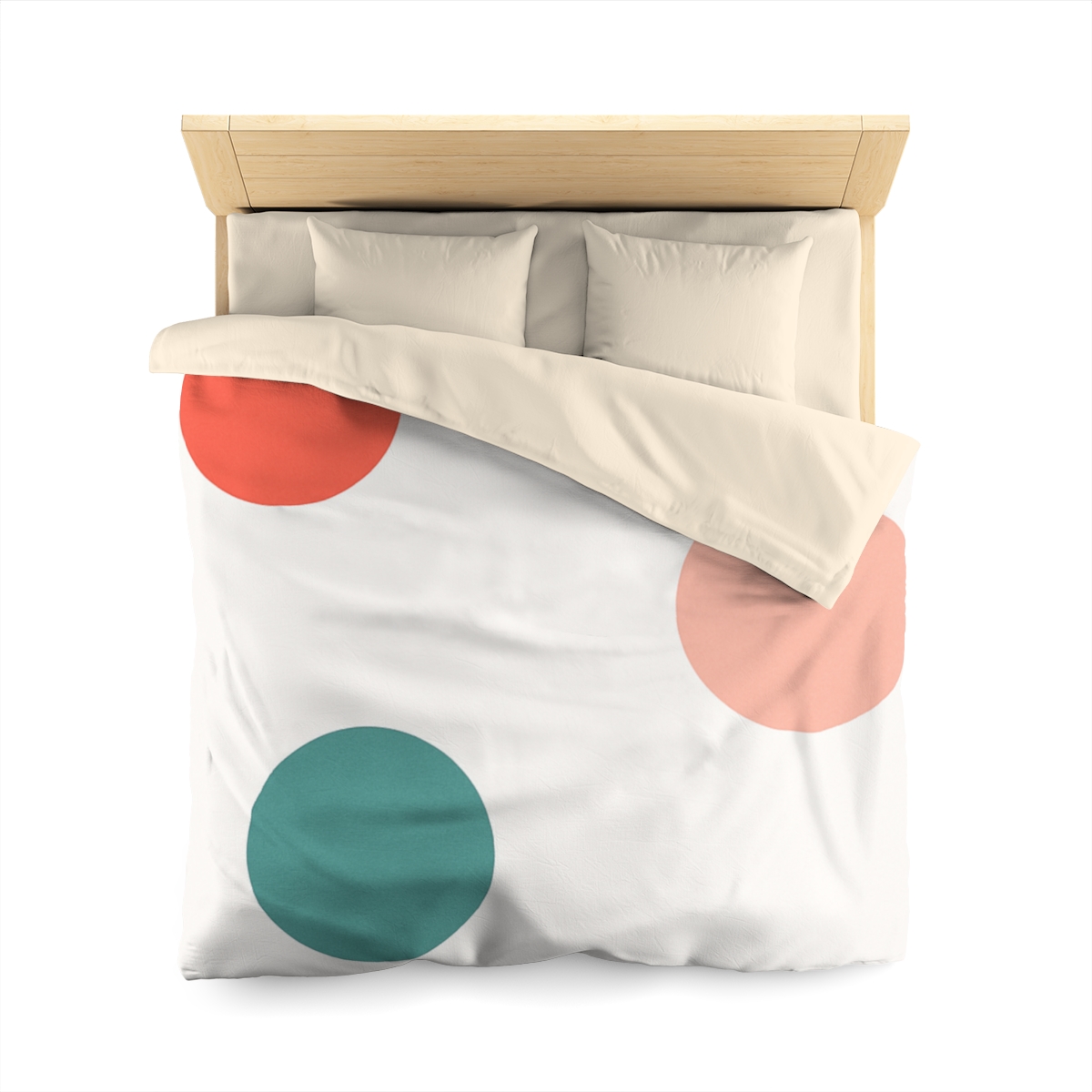 Three Point Triangle Rhythm custom duvets