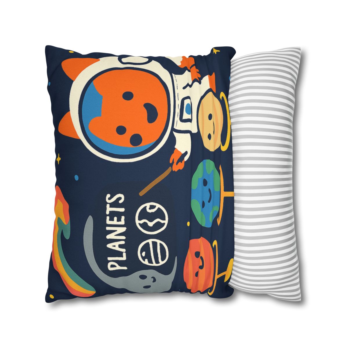 Comet Classroom With Astro Fox stylish decorative pillowcases