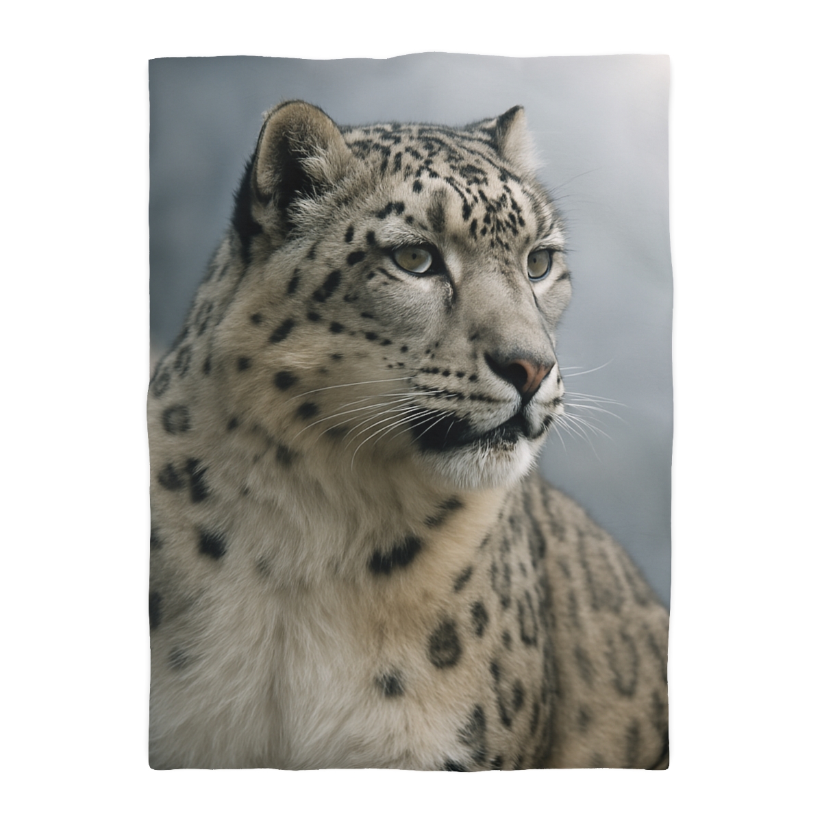 Mountain Whisper Snow Leopard warm winter duvets