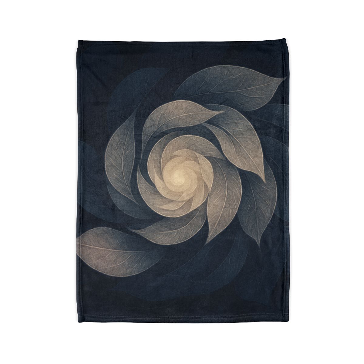 Petal Shadow Helix trendy patterned blankets