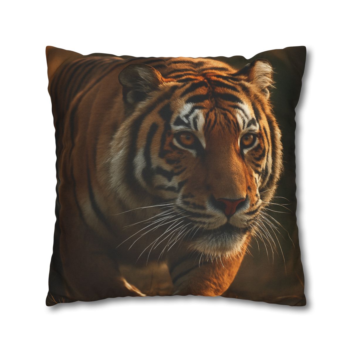 Forest Stalker Bengal Tiger personalized pillow covers