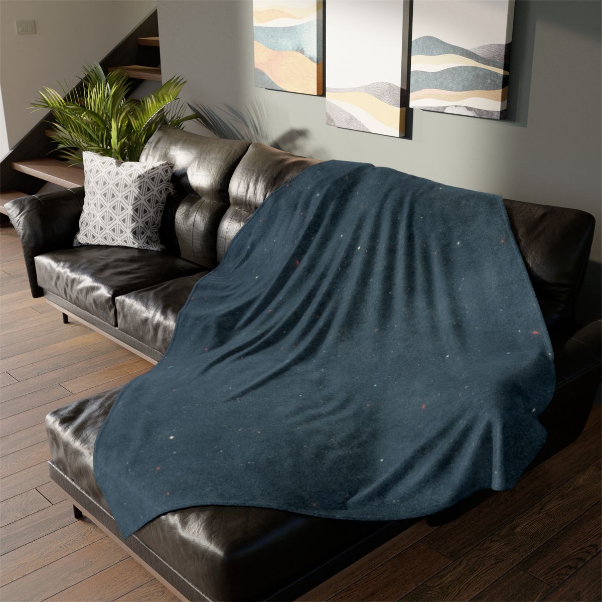 CMB Whisper Texture Field decorative home blankets