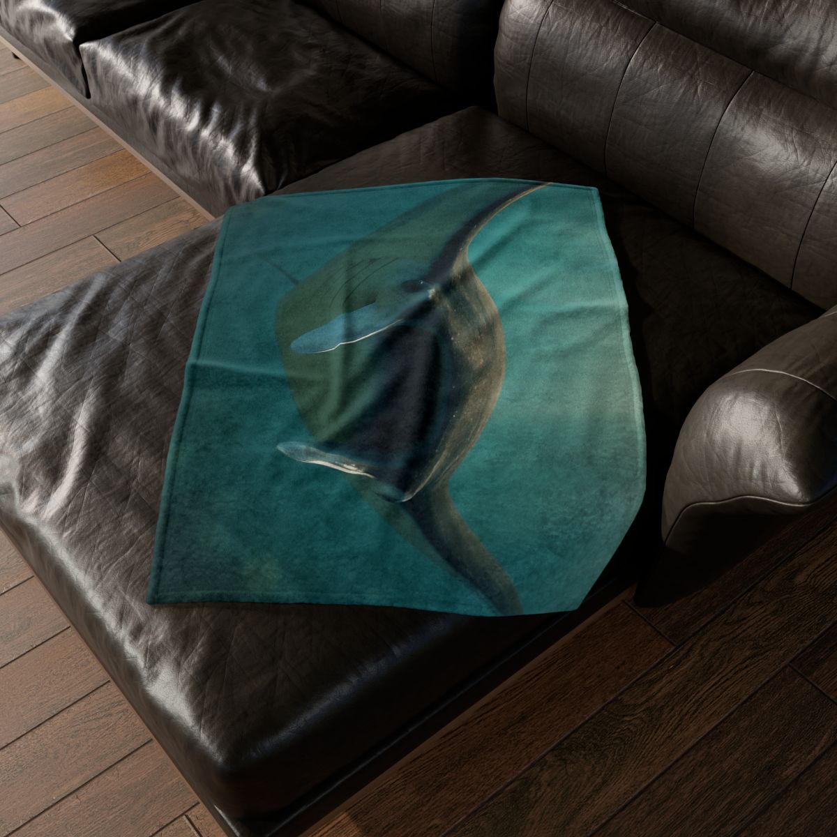 Starlit Drift Giant Manta Ray unique gift blankets