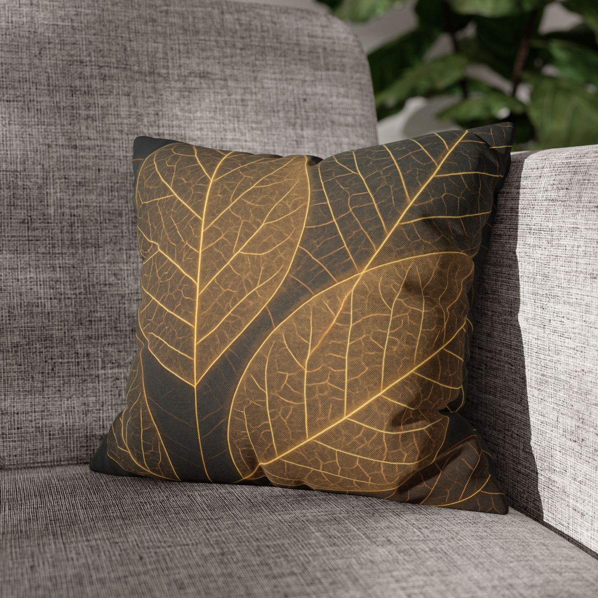 Solar Leaf Lattice unique gift pillow cases