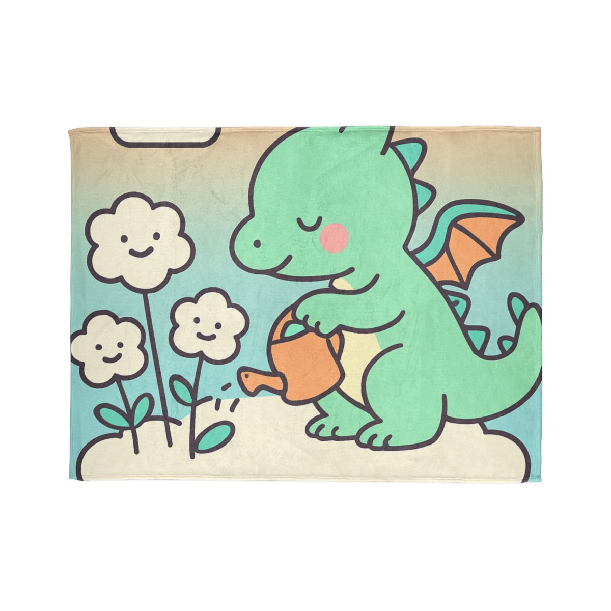 Cloud Garden Dragon stylish throw blankets