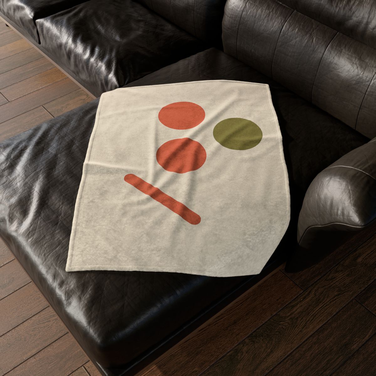 Three Point Triangle Rhythm stylish throw blankets