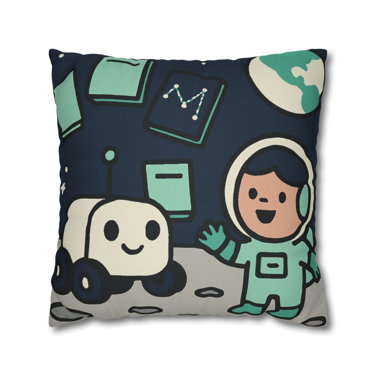 The Moonlit Library Rover unique gift pillow cases