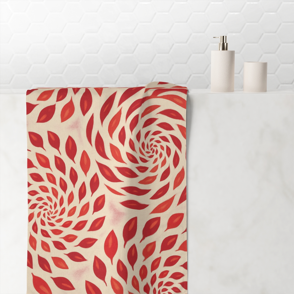 Bud Spiral Array unique gift towels