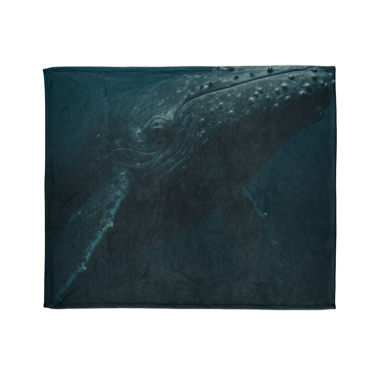 Deep Current Humpback Whale decorative home blankets