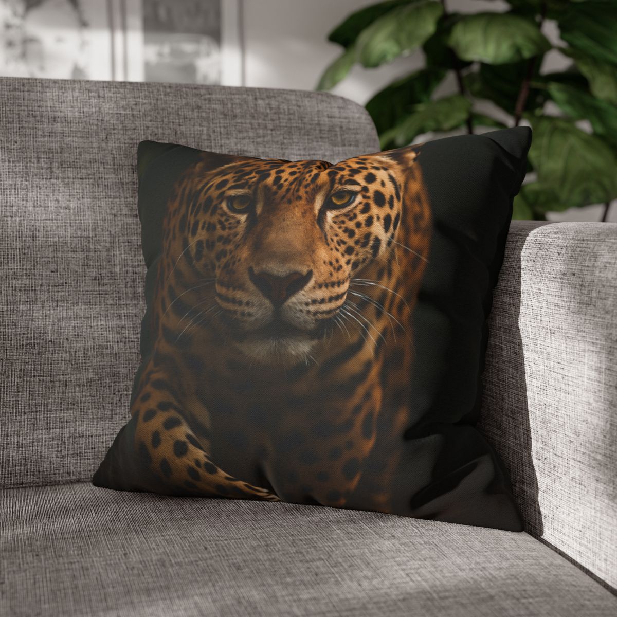 Shadow Mosaic Jaguar comfortable bedding pillow covers