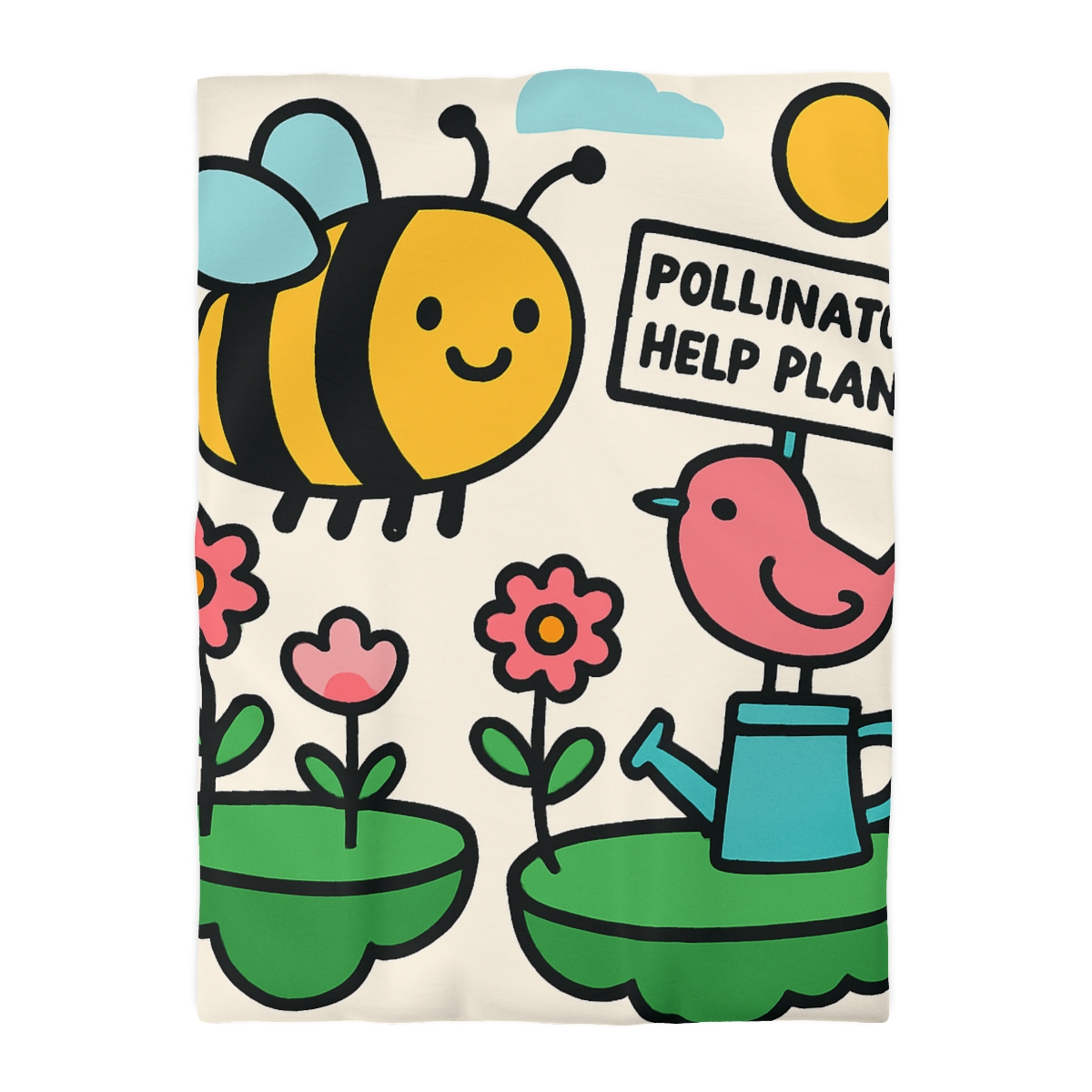 Sky Garden Of Floating Islands And Pollinator Facts warm winter duvets