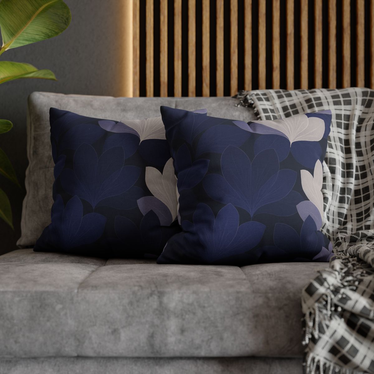 Petal Shadow Tessellation stylish decorative pillowcases