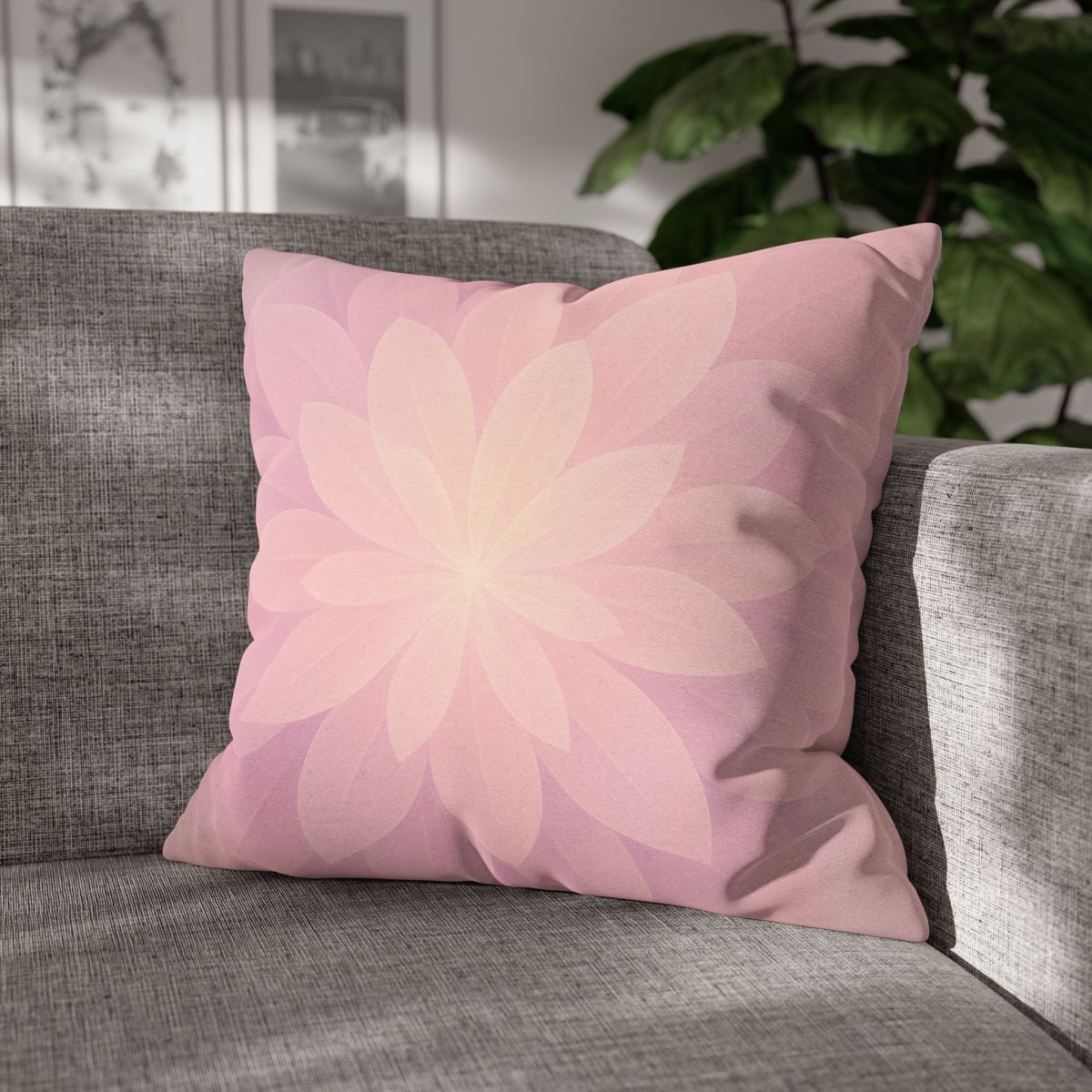 Petal Radiance Array stylish decorative pillowcases