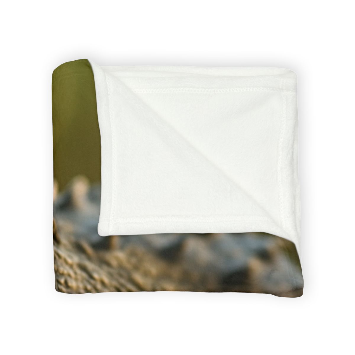 Ember Eye Saltwater Crocodile personalized cozy blankets