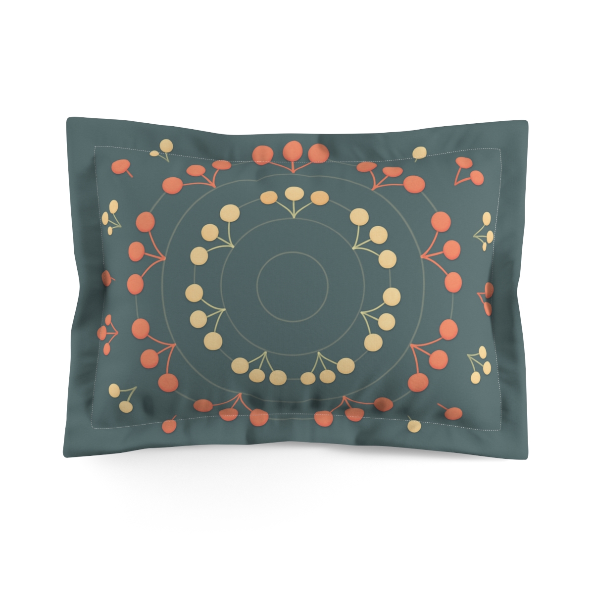 Bud Cluster Orbit unique shape pillows