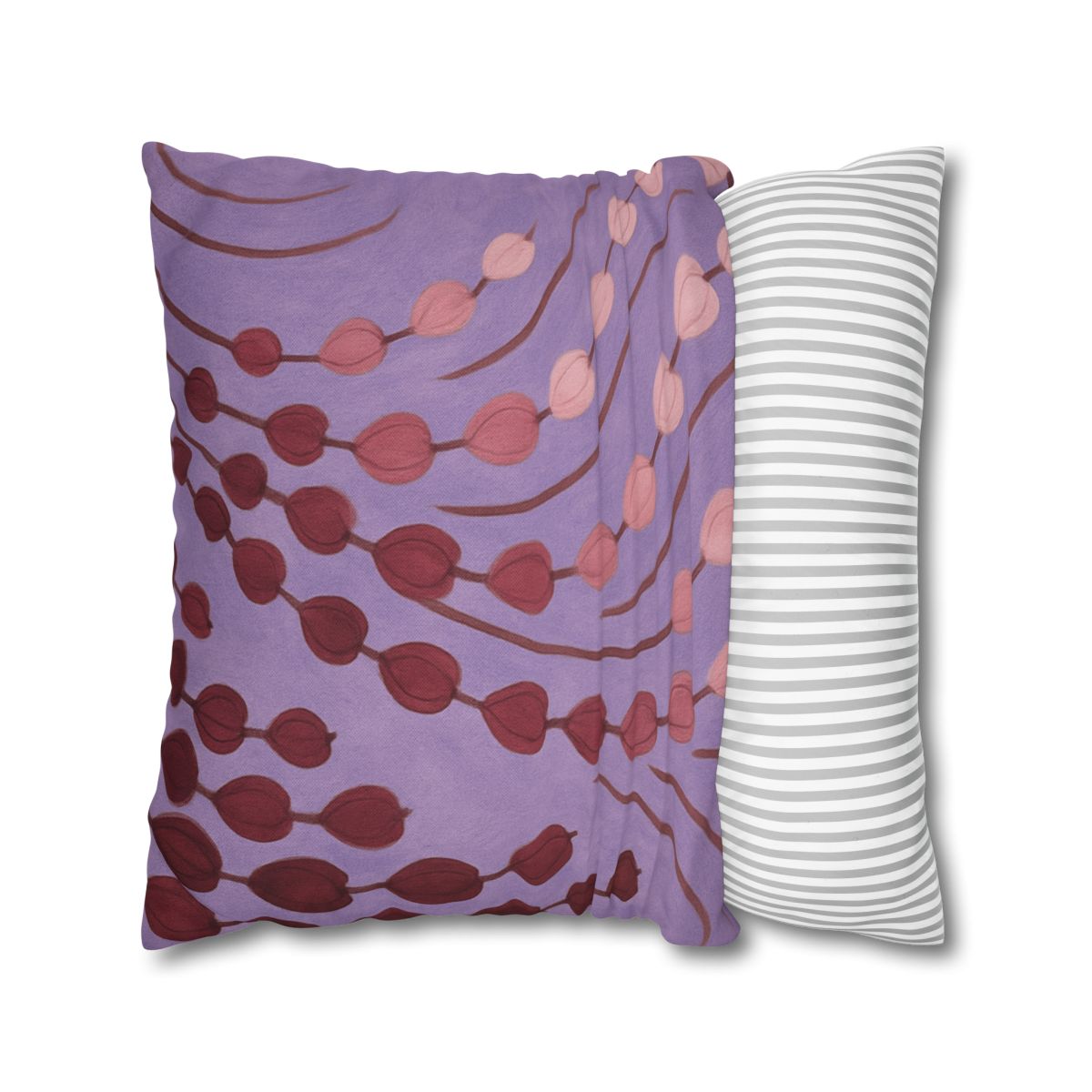Spiral Bud Cascade trendy patterned pillow cases