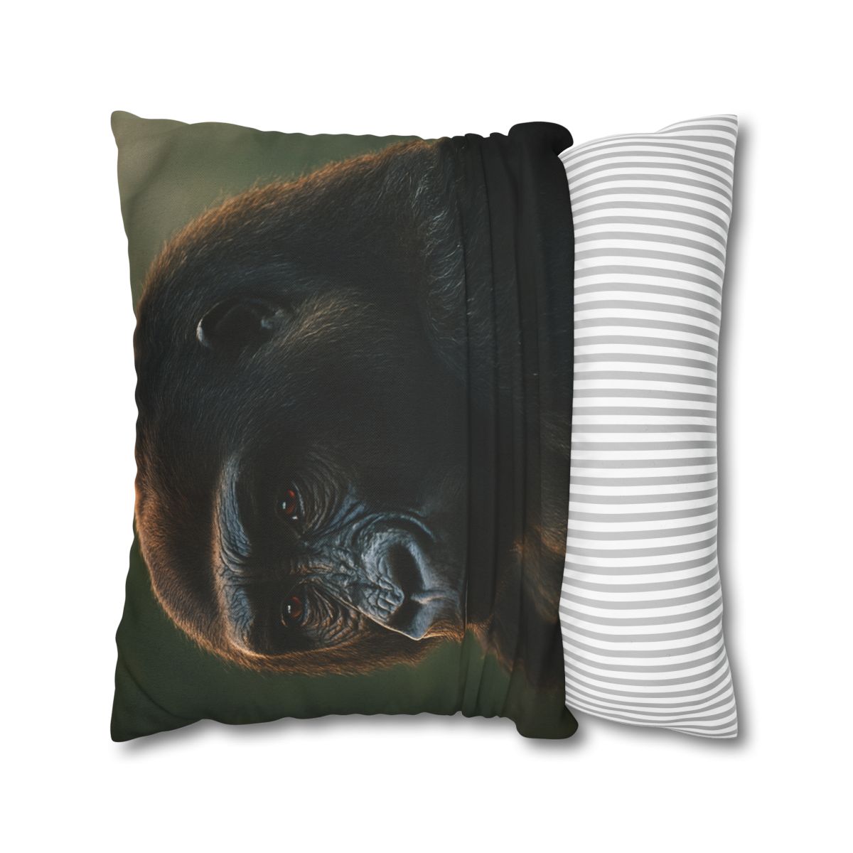 Silent Guardian Mountain Gorilla designer print pillow cases