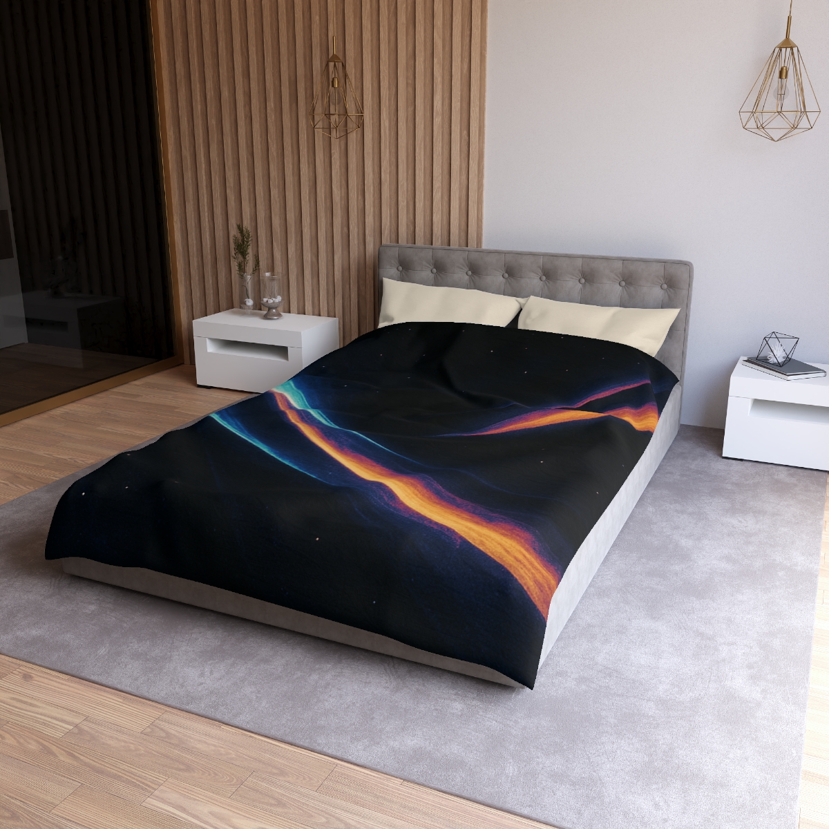 Prismatic Horizon Shear soft comforter duvets