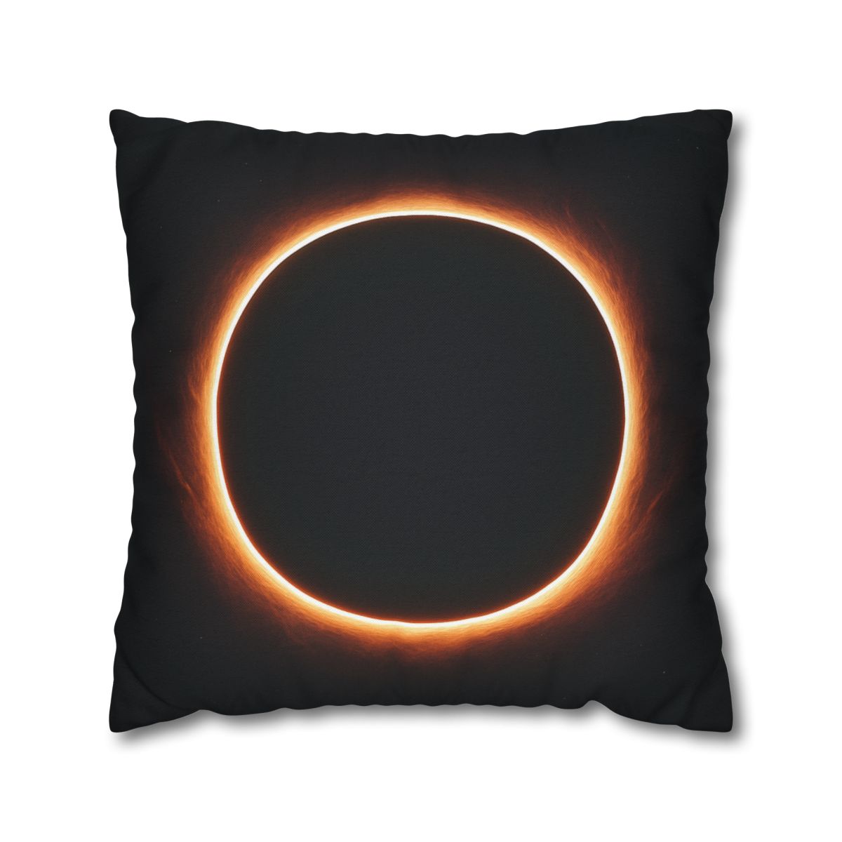 Dark Horizon Singularity Glow personalized pillow covers