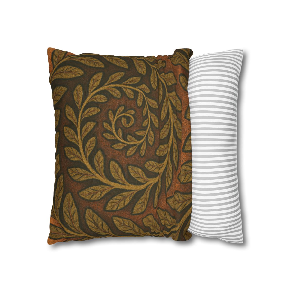 Frond Spiral Weave personalized pillow covers