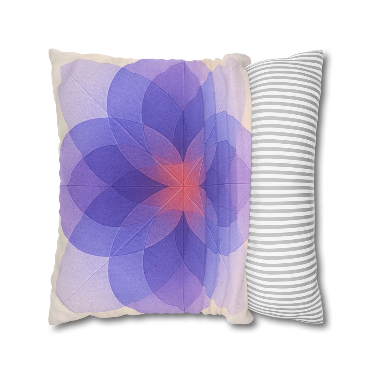 Petal Prism Overlap custom pillow cases