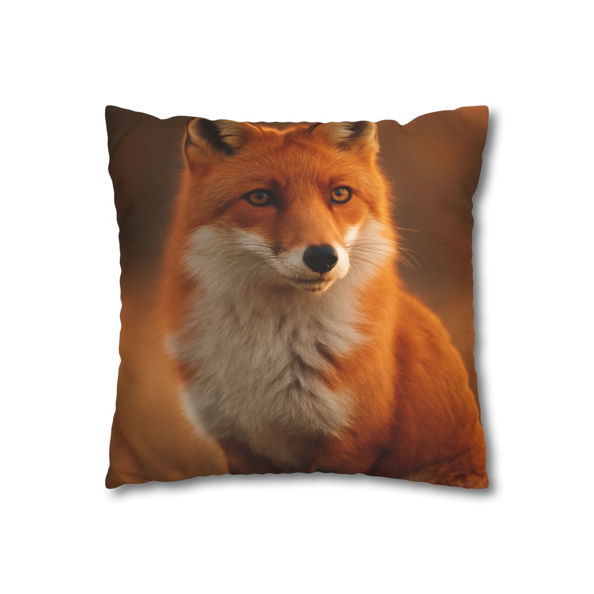 Crimson Whisper Red Fox custom pillow cases