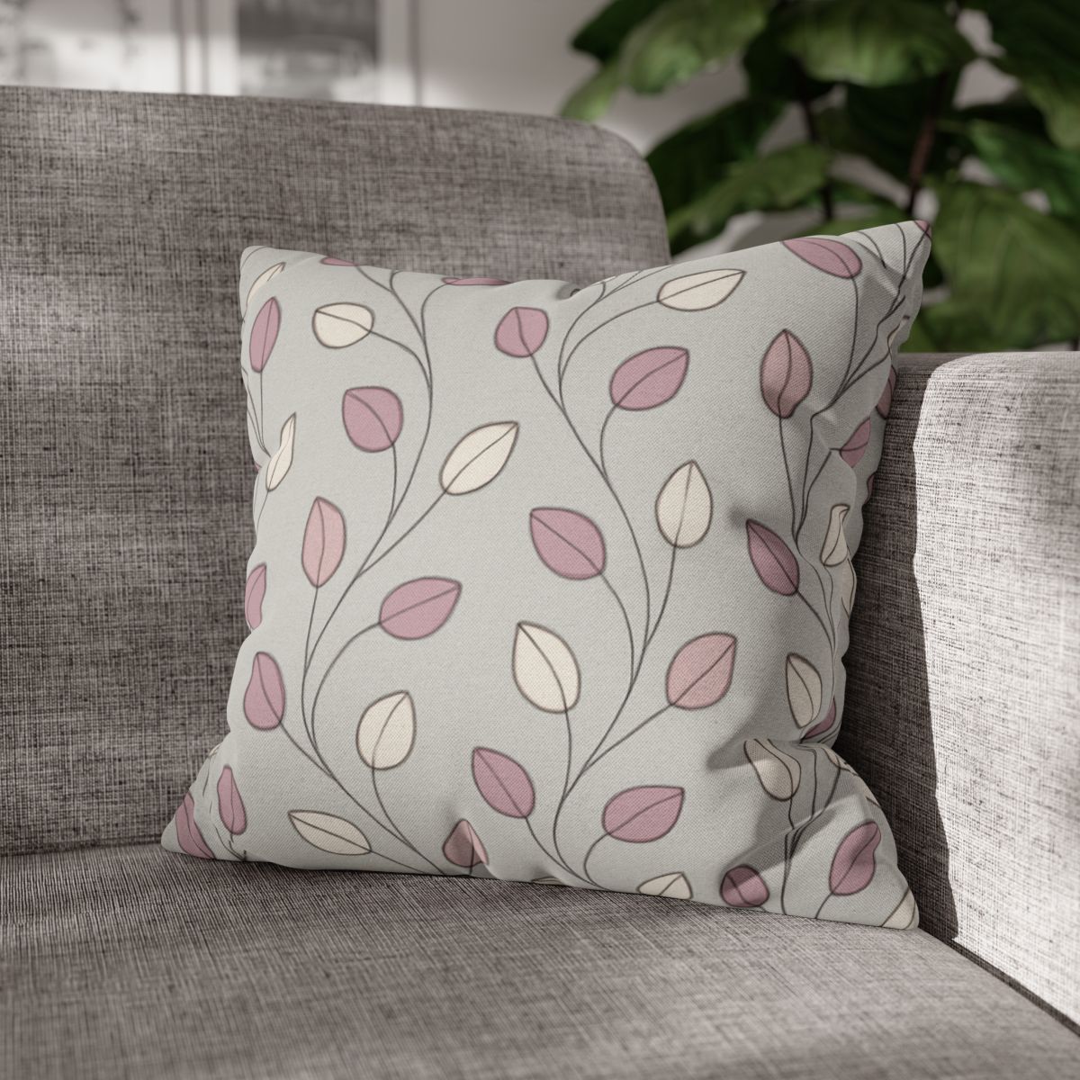 Spiral Bud Cascade custom pillow cases