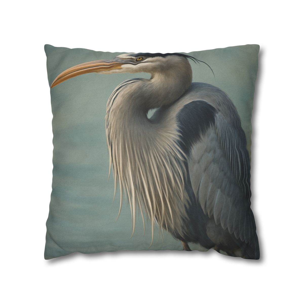 Harbor Watch Great Blue Heron unique gift pillow cases