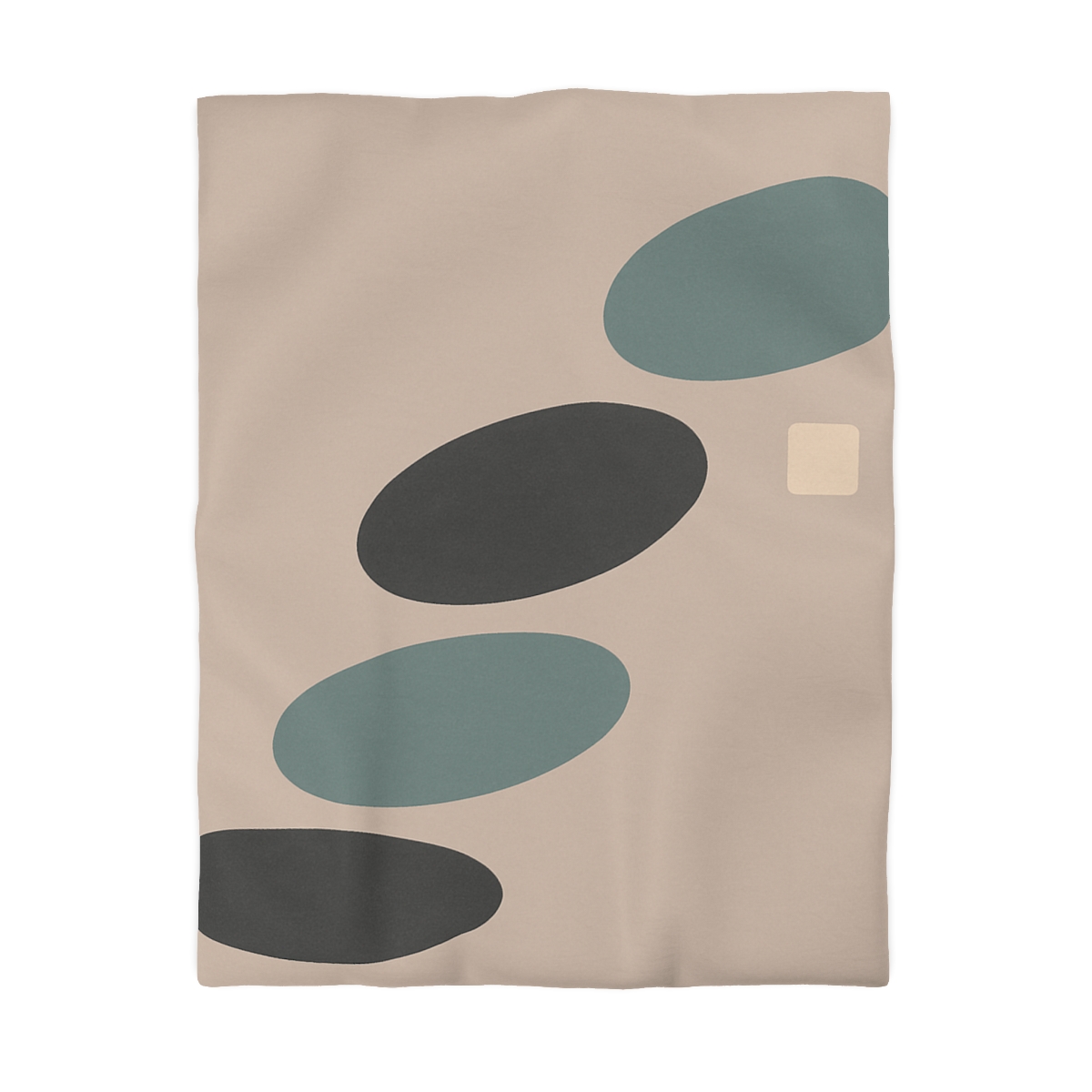 Staggered Ovals With Pause soft comforter duvets