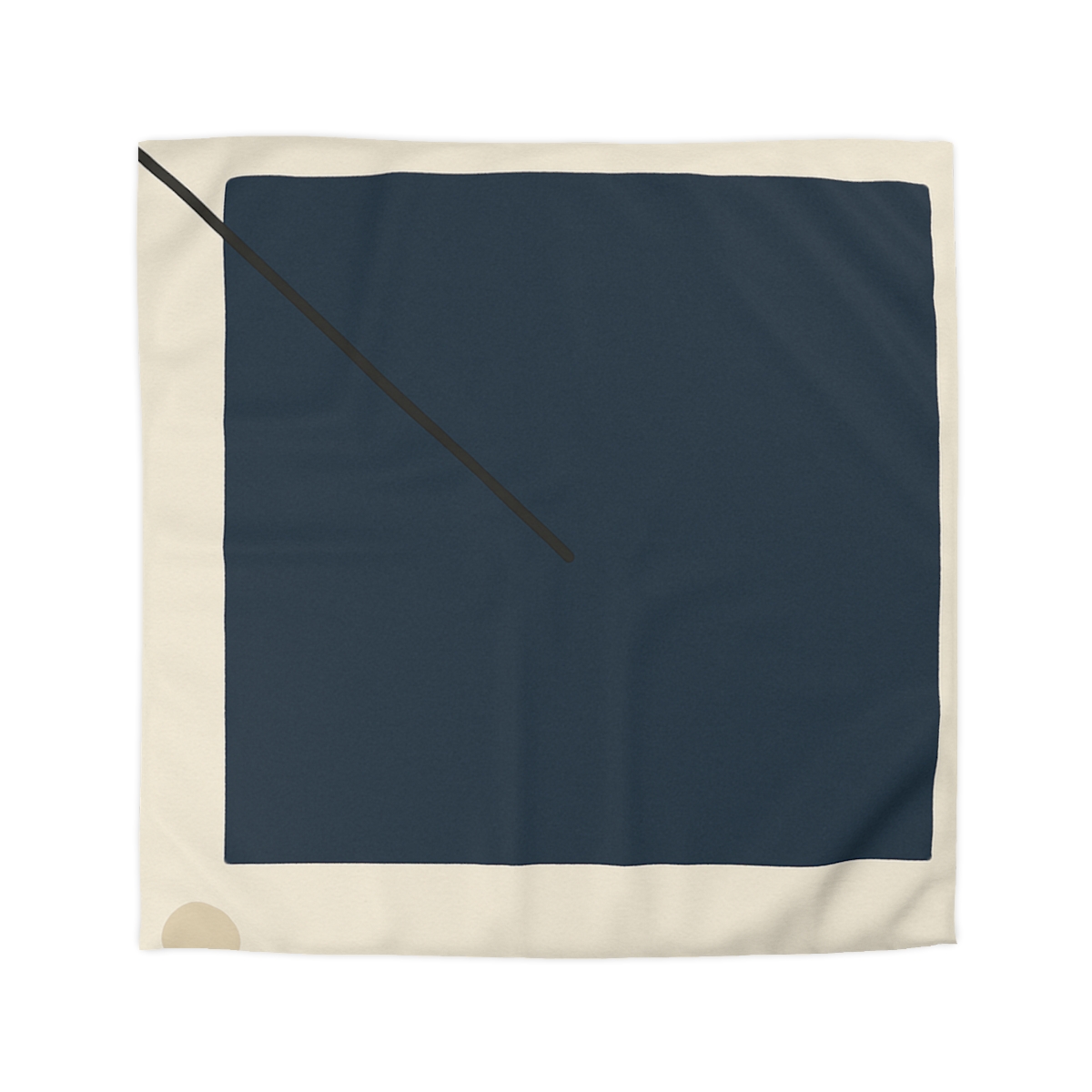 Diagonal Line And Square Balance personalized bedding duvets