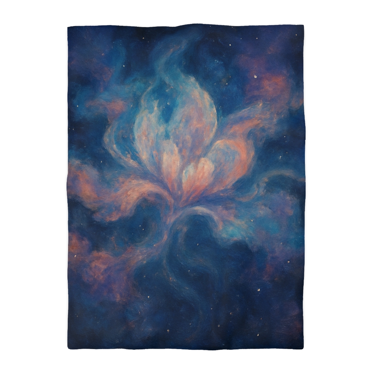 Velvet Plasma Bloom Tapestry custom duvets