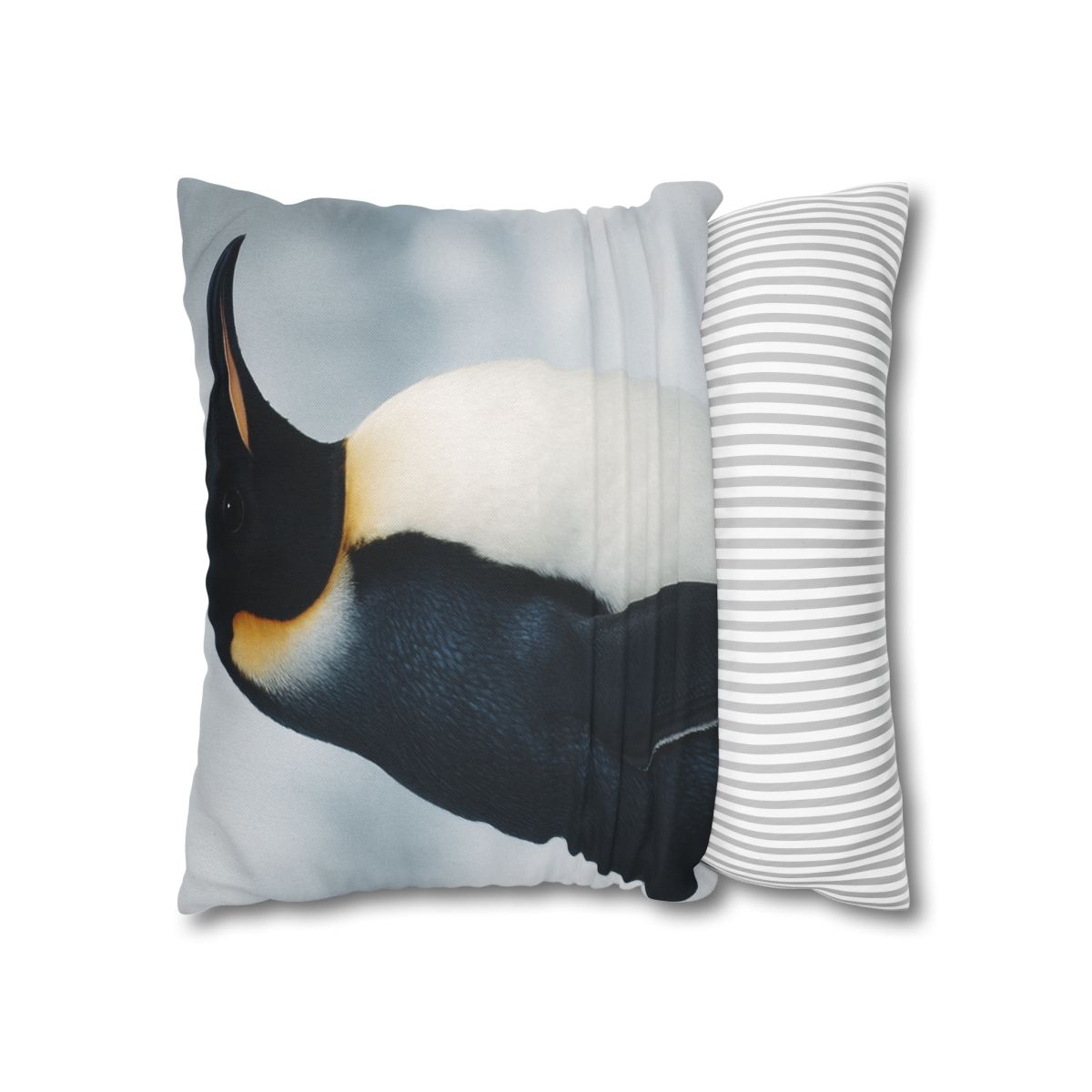 Aurora Drift Emperor Penguin comfortable bedding pillow covers