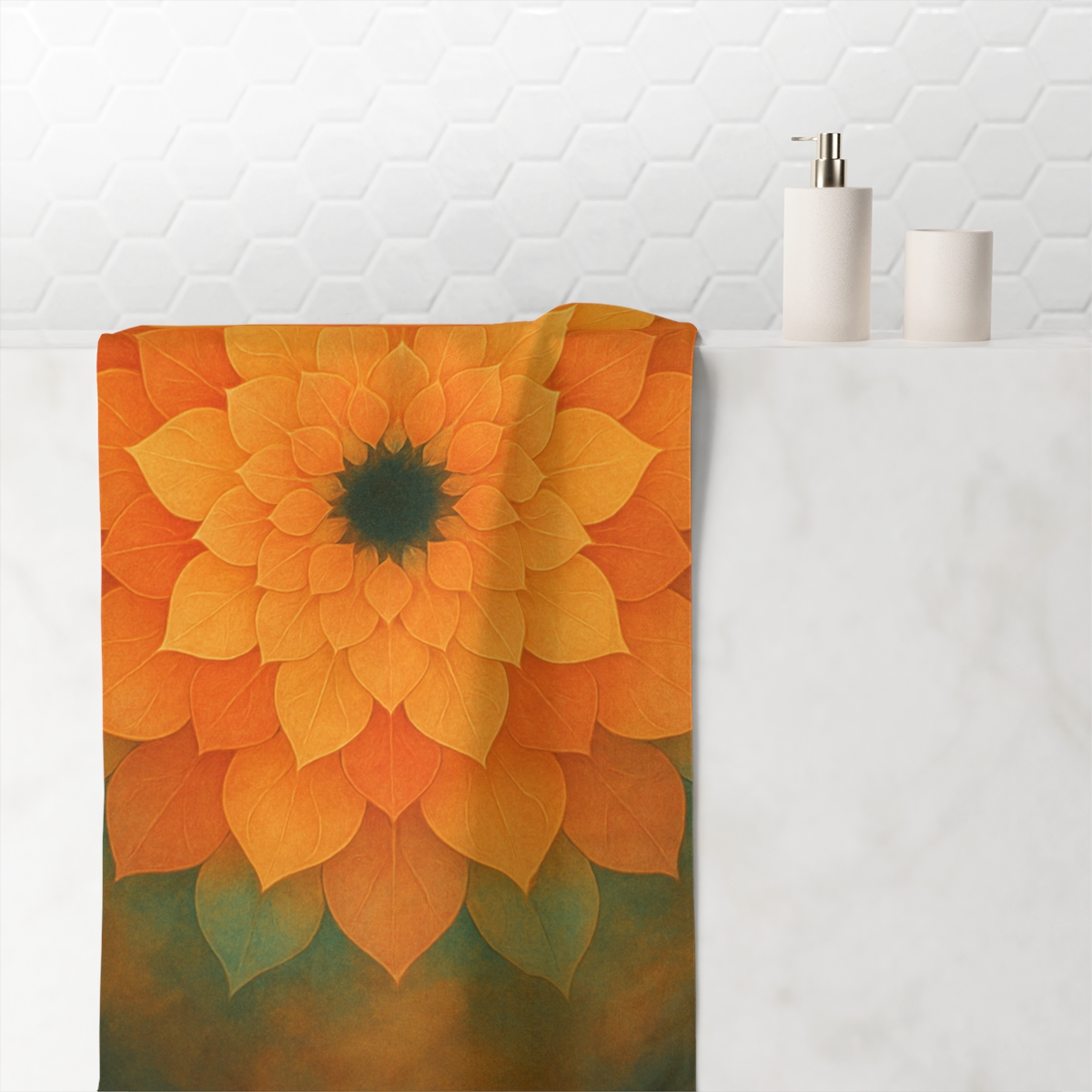 Petal Prism Echo comfortable face towels