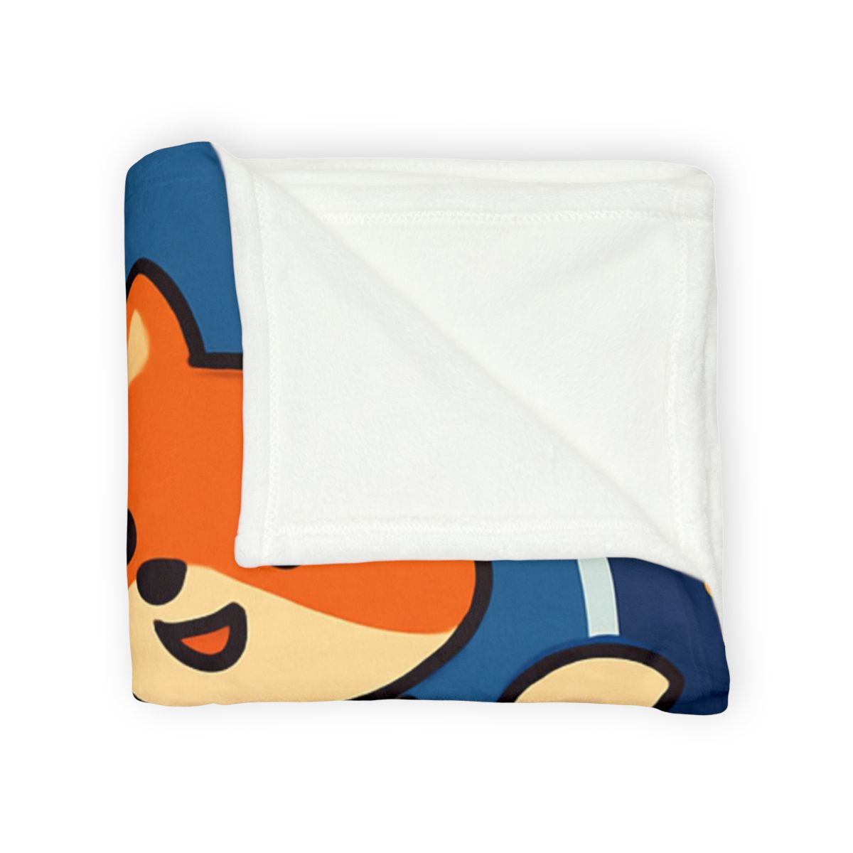 Comet Classroom With Curious Space Fox warm winter blankets