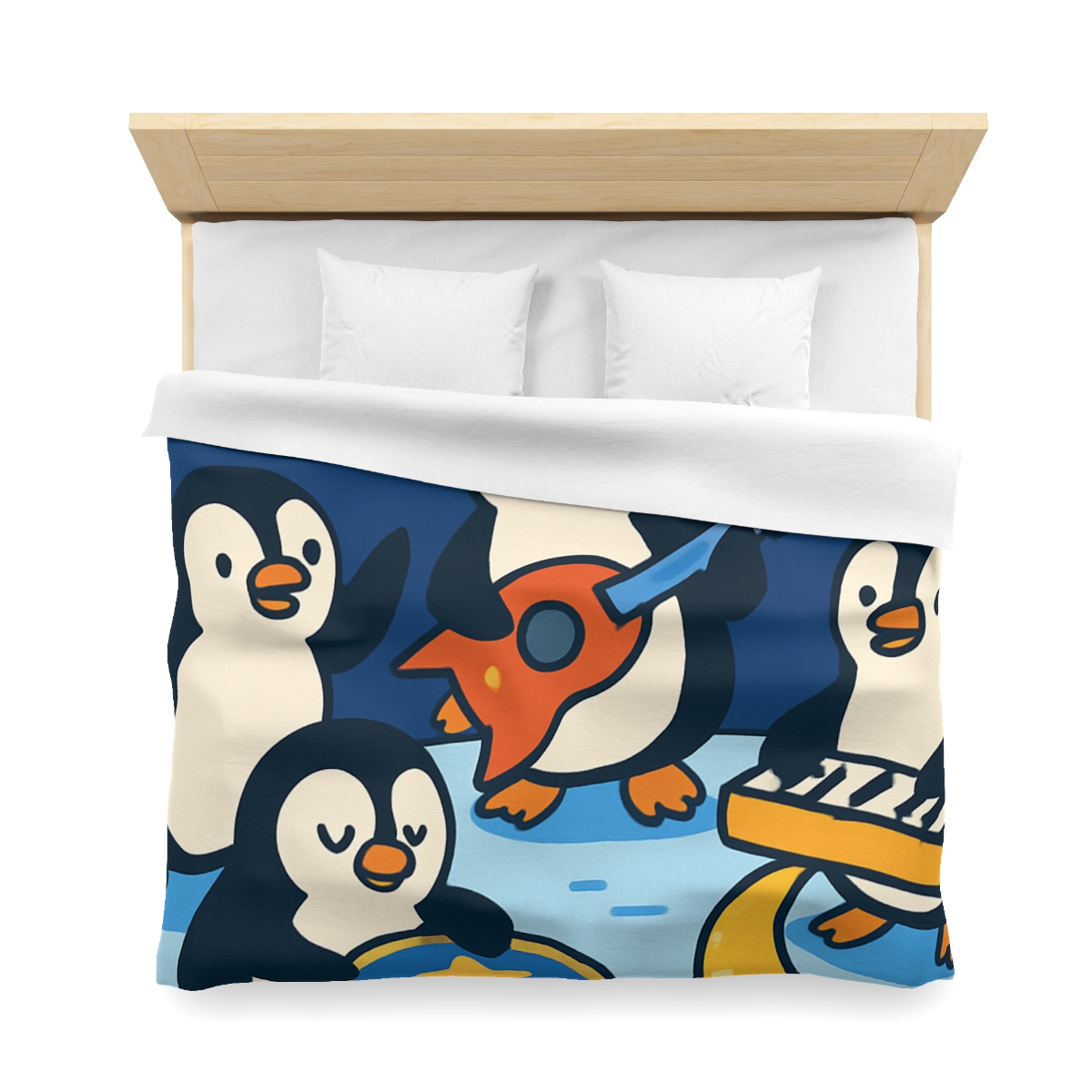 Starlight Symphony Penguin Band unique patterned duvets