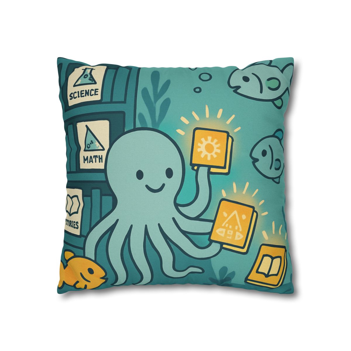 Underwater Library Of Light personalized pillow covers