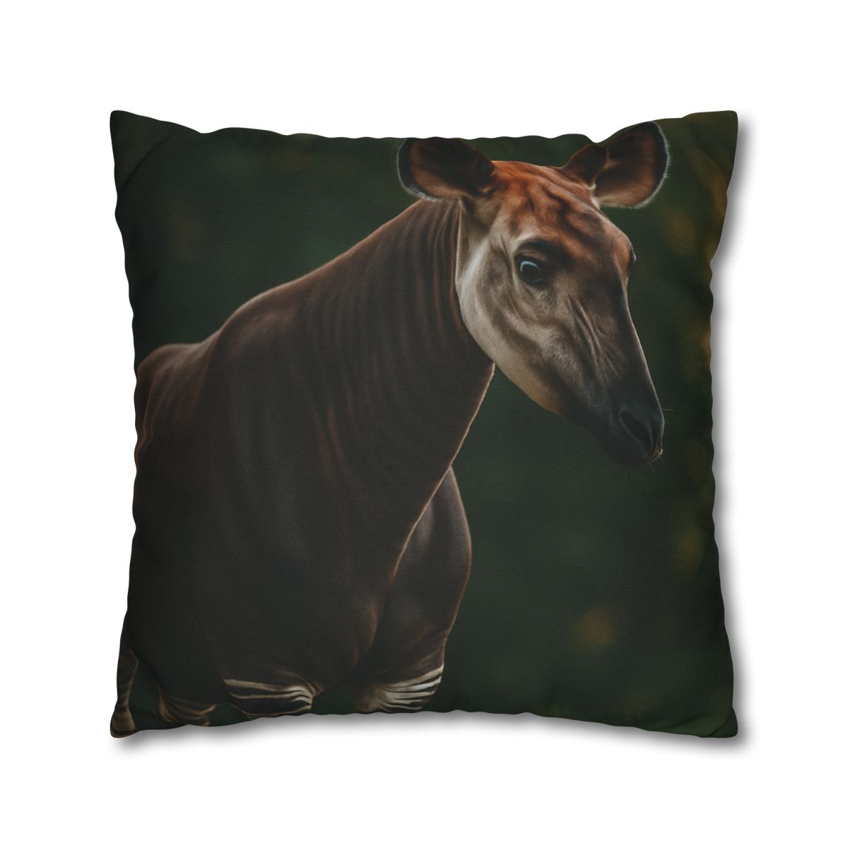 Velvet Shadow Okapi unique gift pillow cases