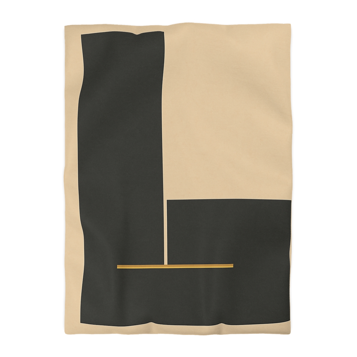 Offset Rectangles With Open Slot unique patterned duvets