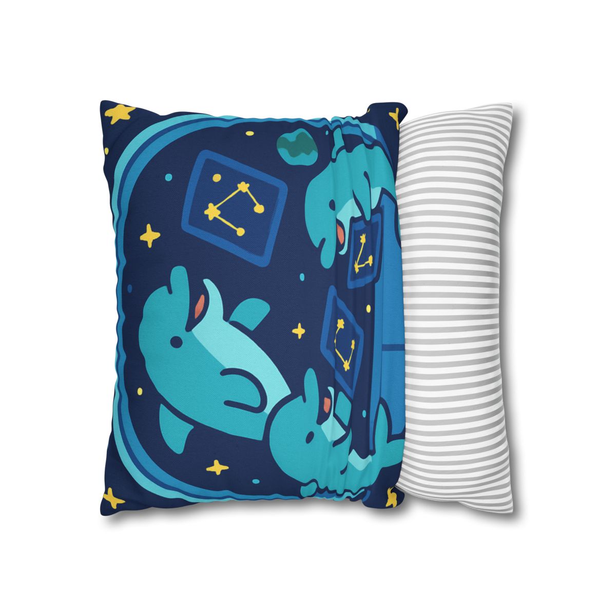 Cosmic Dolphin Classroom unique gift pillow cases