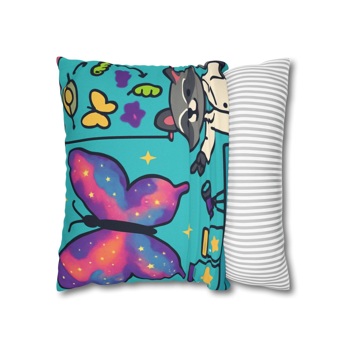 Nebula Garden Butterflies Lab custom pillow cases